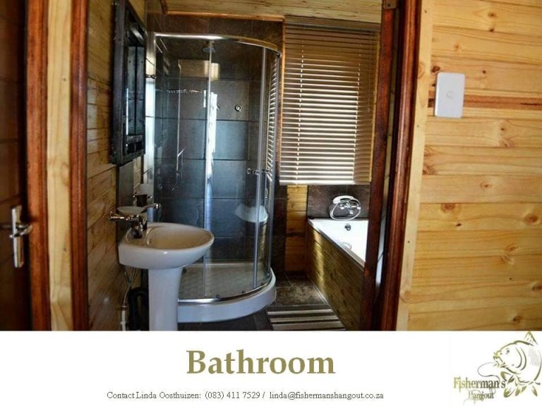 Vaaldam Visvang Chalets Fishermans Hangout Bathroom 768x576